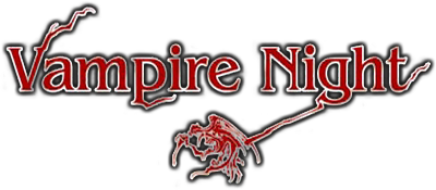 Vampire Night title screen for Playstation 2